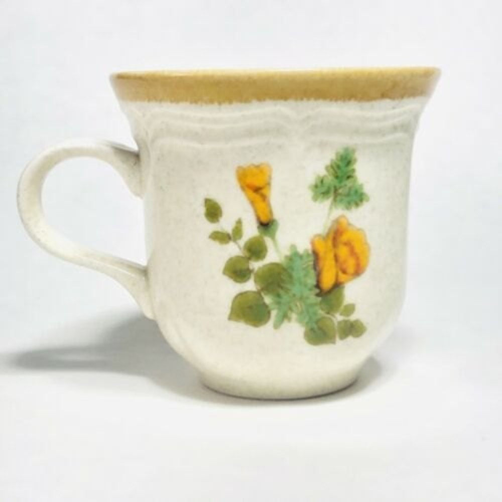 Mikasa Garden Club Petunias Coffee Mug Tea Cup Stoneware EC 404 Replacement